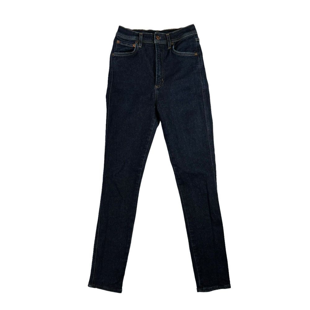 Agolde Phase Dark Wash Roxanne High Rise Skinny Jeans Size 25 Sty#A051-1054